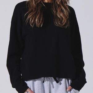 Electric & Rose Stella Slit Long Sleeve Pullover